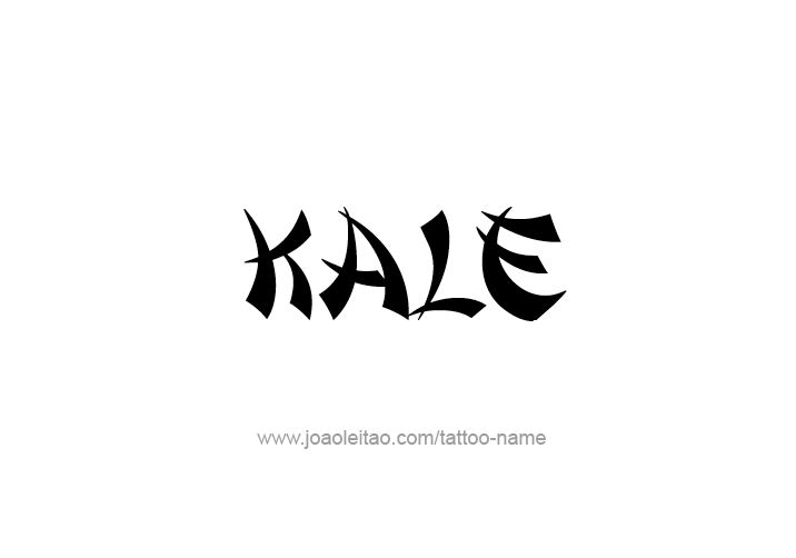 Tattoo Design  Name Kale