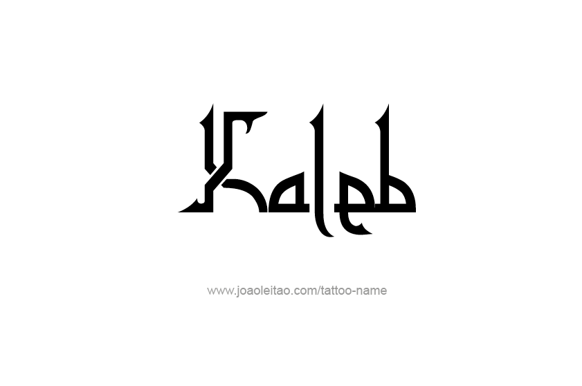 Tattoo Design  Name Kaleb   