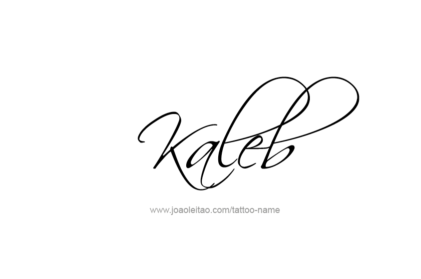 Tattoo Design  Name Kaleb   