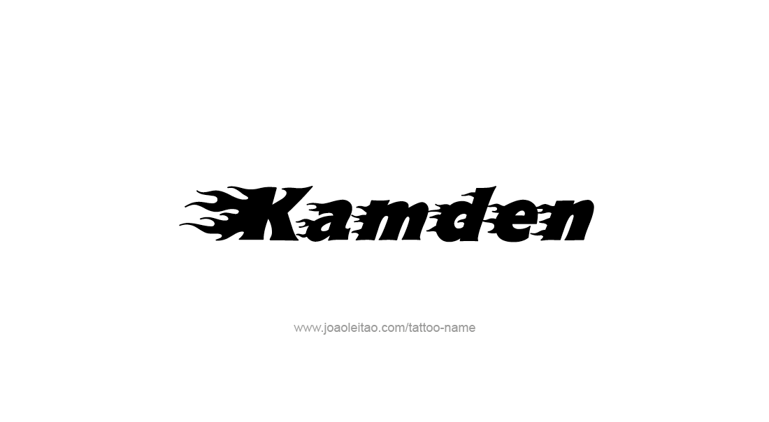 Tattoo Design  Name Kamden   