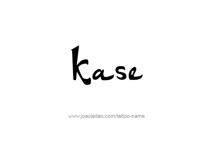 Tattoo Design  Name Kase   