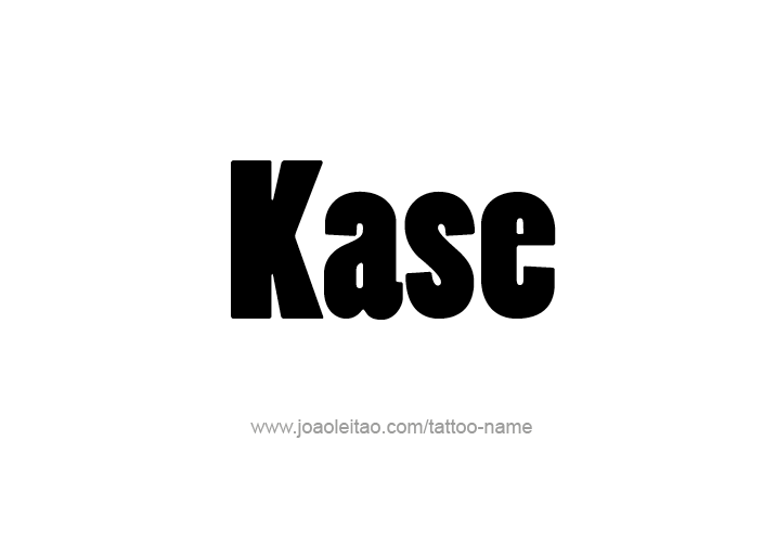 Tattoo Design  Name Kase   