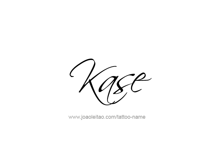 Tattoo Design  Name Kase   