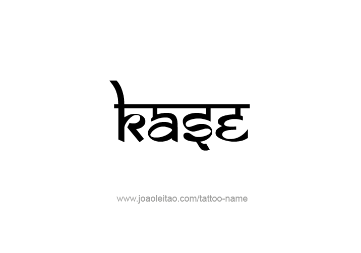 Tattoo Design  Name Kase   