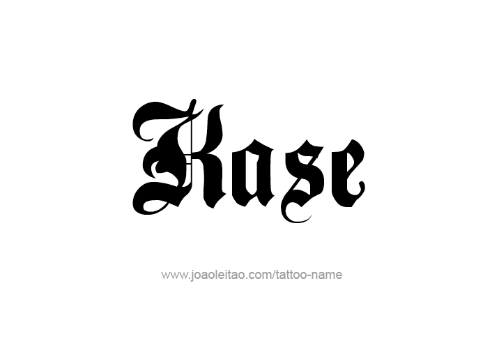 Tattoo Design  Name Kase   