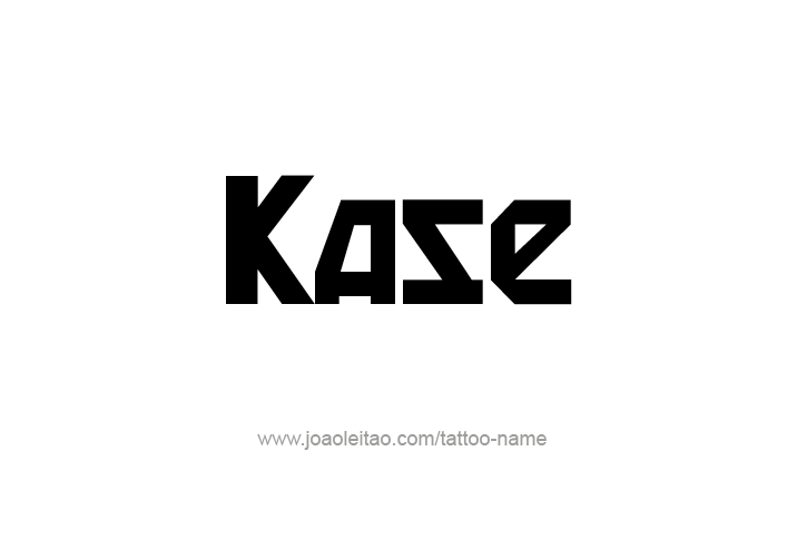 Tattoo Design  Name Kase   