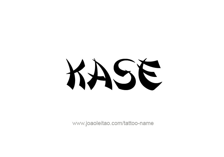 Tattoo Design  Name Kase
