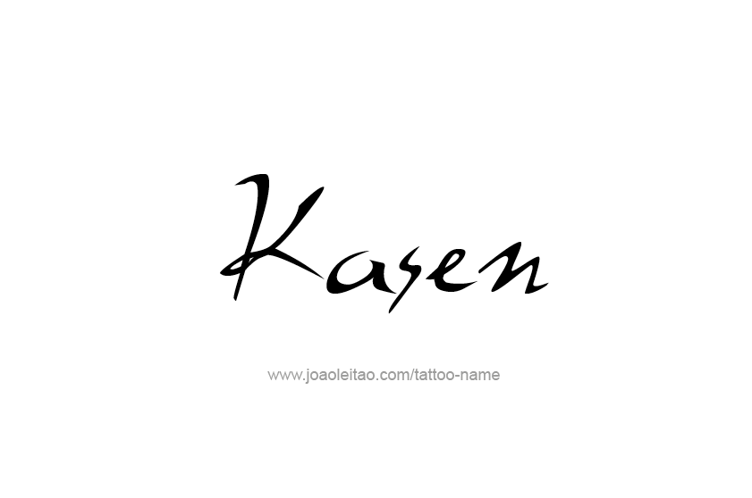 Tattoo Design  Name Kasen   