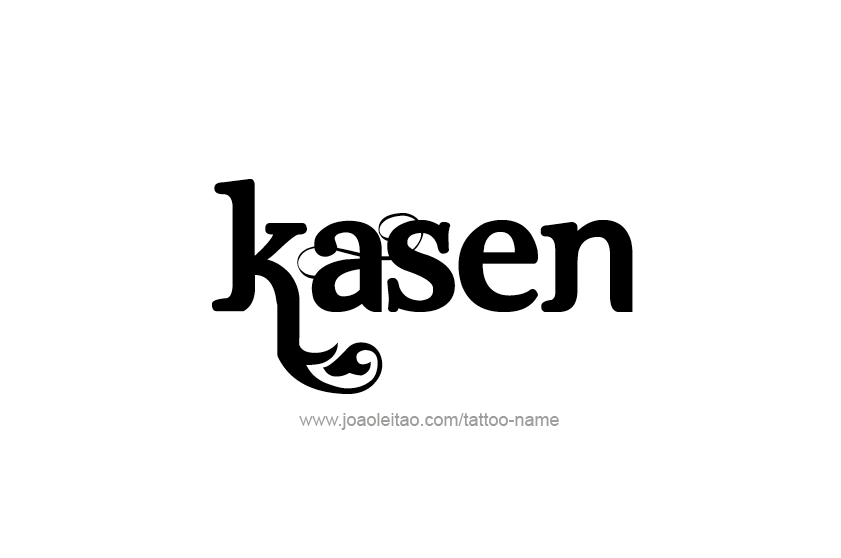 Tattoo Design  Name Kasen   