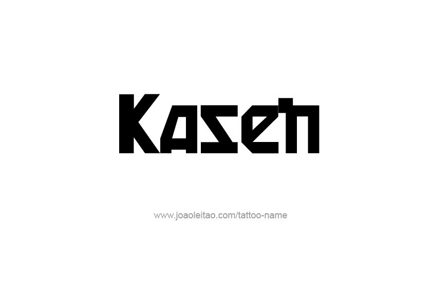 Tattoo Design  Name Kasen   