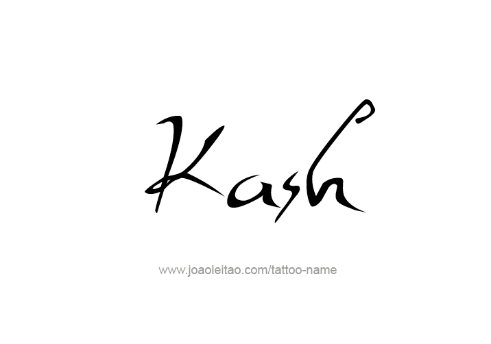 Tattoo Design  Name Kash   