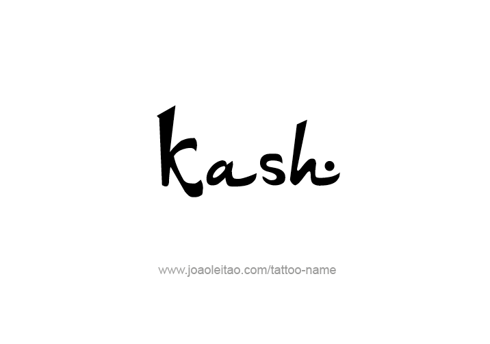 Tattoo Design  Name Kash   