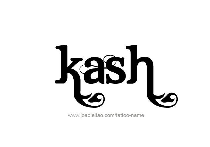Tattoo Design  Name Kash   