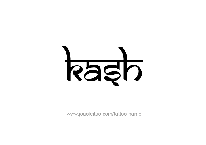 Tattoo Design  Name Kash   