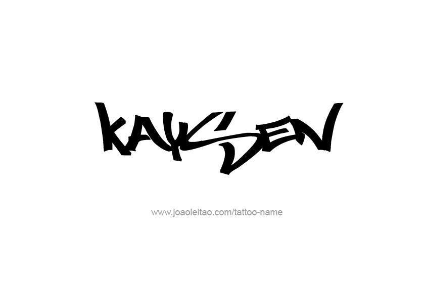 Tattoo Design  Name Kaysen   