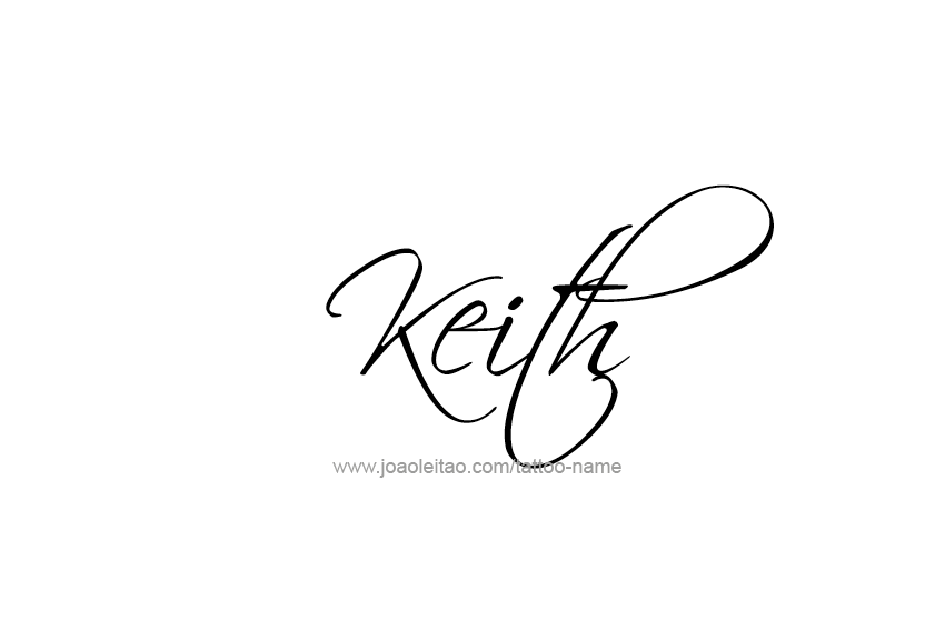 Tattoo Design  Name Keith   