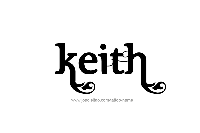 Tattoo Design  Name Keith   