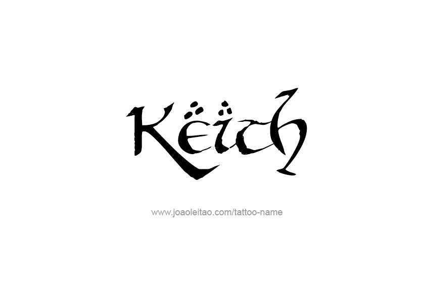 Tattoo Design  Name Keith   