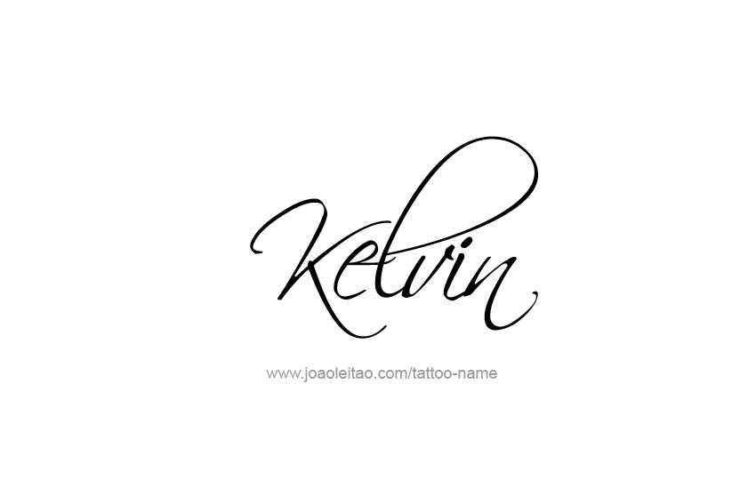 Tattoo Design  Name Kelvin   