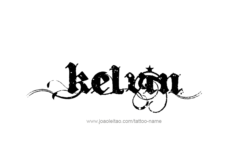 Tattoo Design  Name Kelvin   