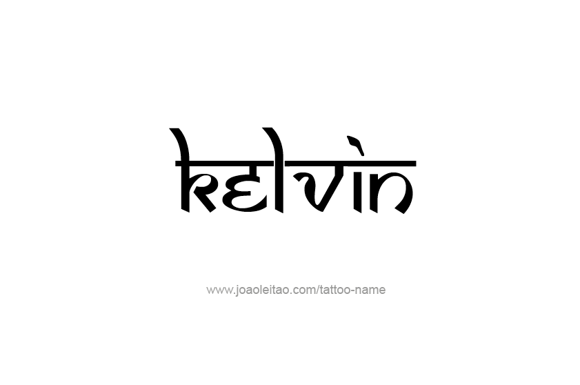 Tattoo Design  Name Kelvin   