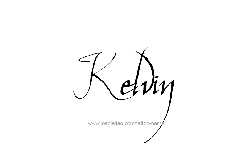 Tattoo Design  Name Kelvin   