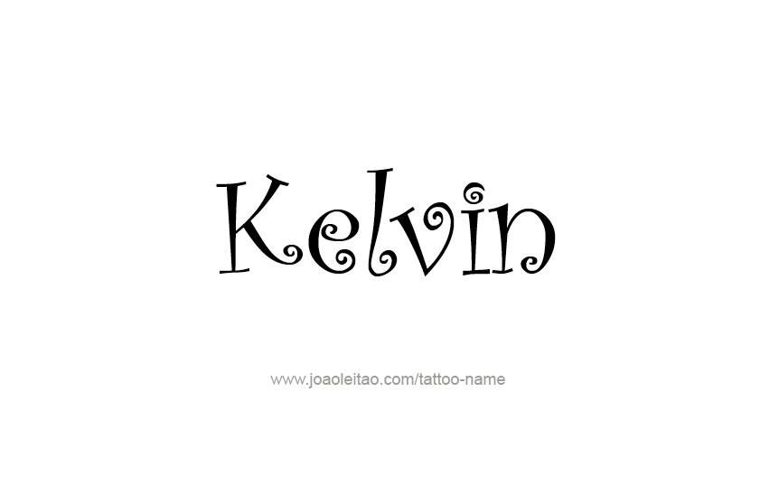 Tattoo Design  Name Kelvin   