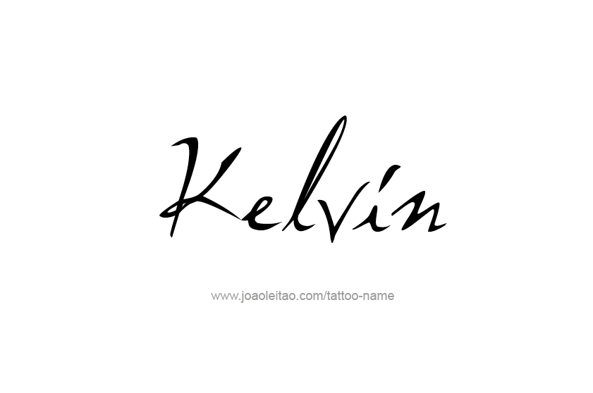 Tattoo Design  Name Kelvin   