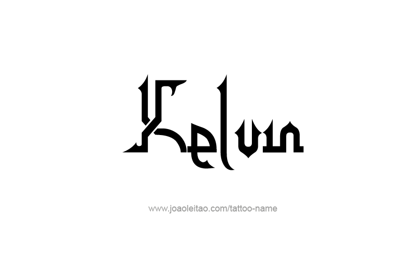 Tattoo Design  Name Kelvin   