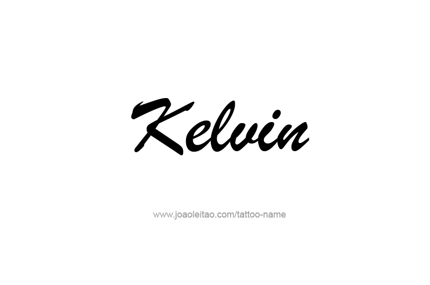 Tattoo Design  Name Kelvin   