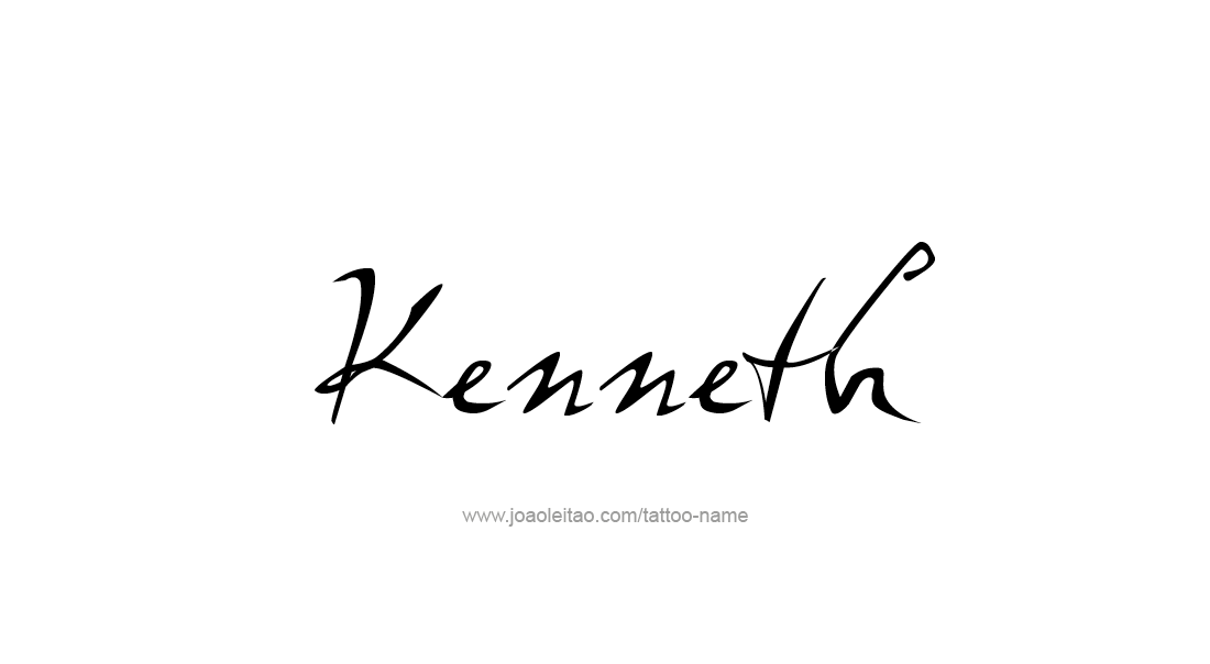 Tattoo Design  Name Kenneth   