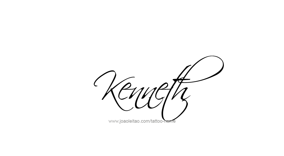 Tattoo Design  Name Kenneth   