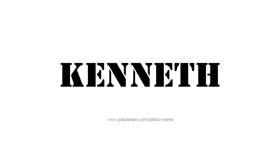 Tattoo Design  Name Kenneth   