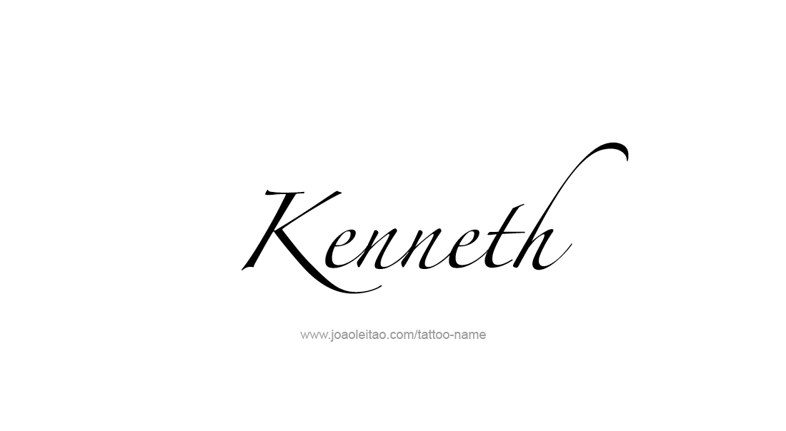 Tattoo Design  Name Kenneth   