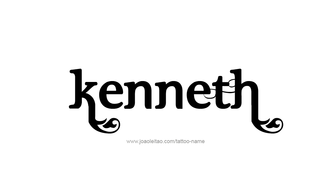 Tattoo Design  Name Kenneth   