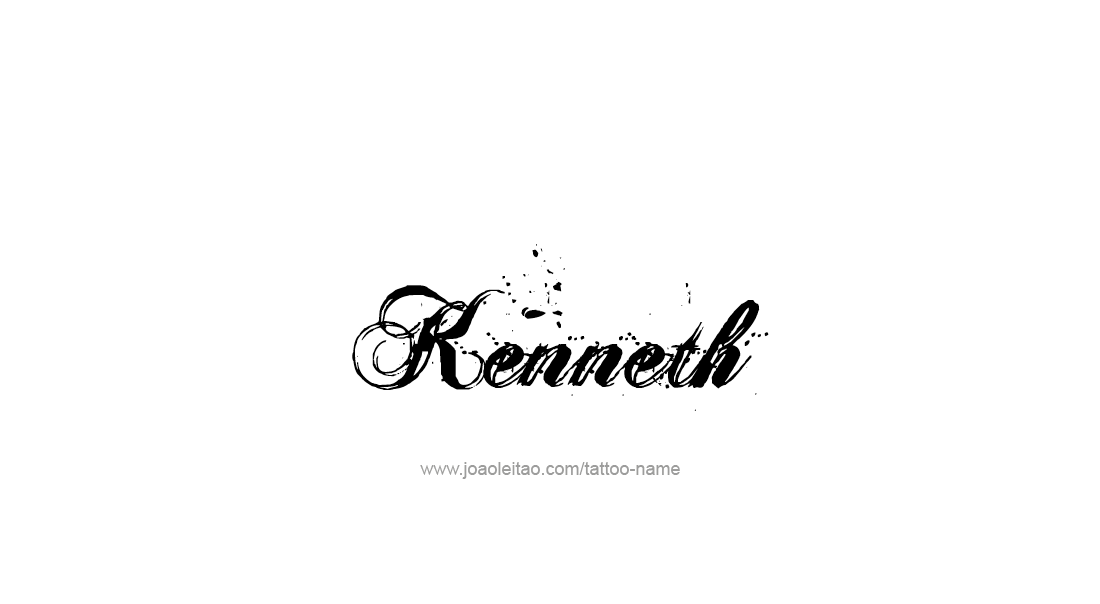 Tattoo Design  Name Kenneth   