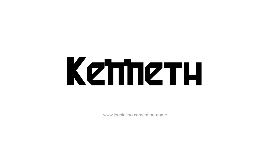 Tattoo Design  Name Kenneth   