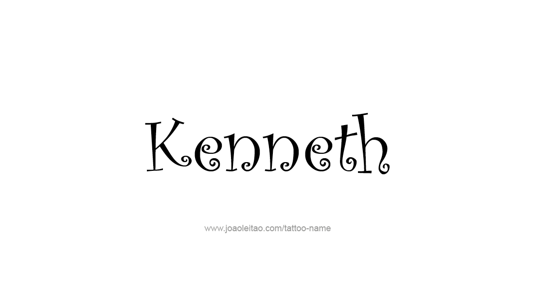 Tattoo Design  Name Kenneth   