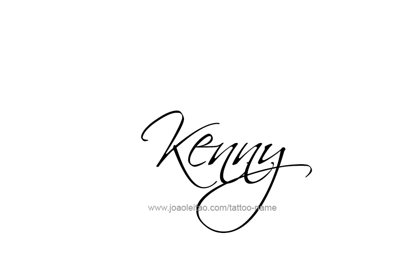 Tattoo Design  Name Kenny   