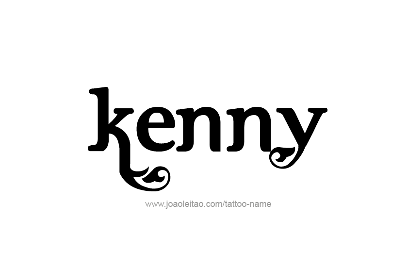 Tattoo Design  Name Kenny   