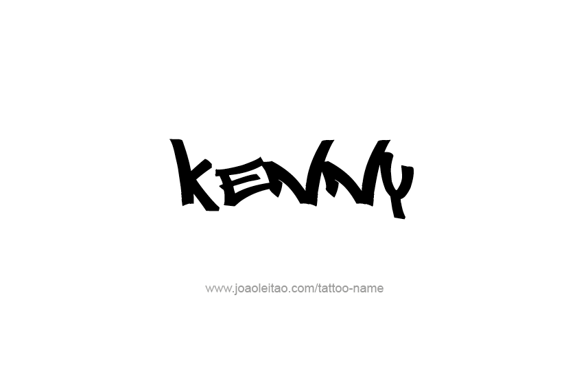 Tattoo Design  Name Kenny   