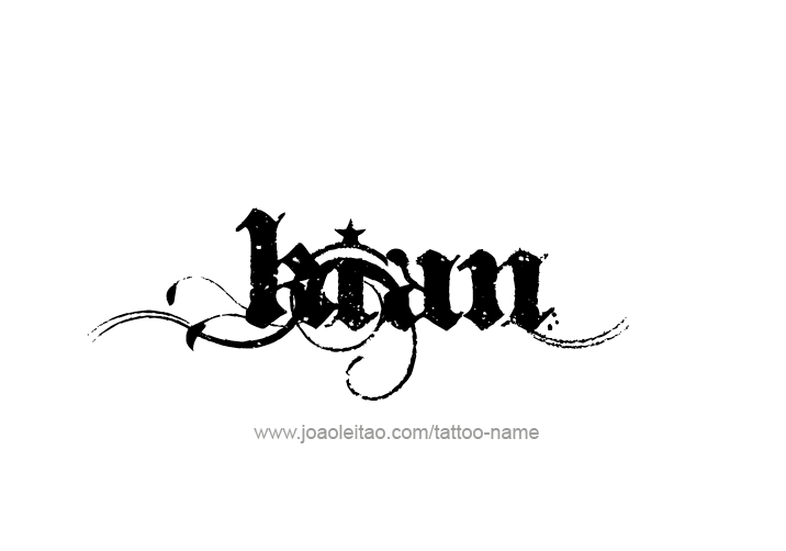 Tattoo Design  Name Kian   