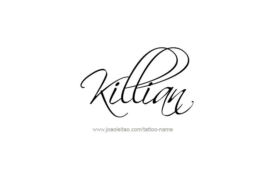 Tattoo Design  Name Killian   