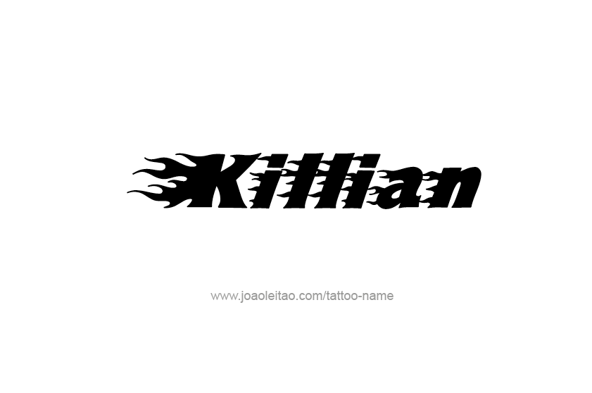 Tattoo Design  Name Killian   