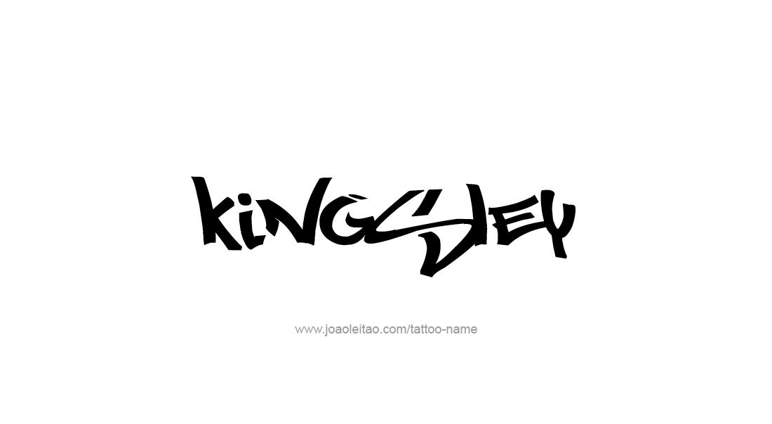 Tattoo Design  Name Kingsley   