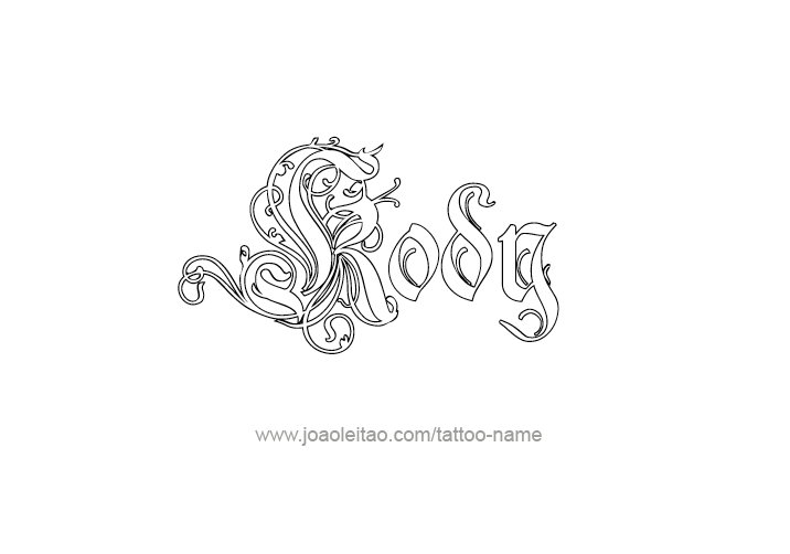Tattoo Design  Name Kody   