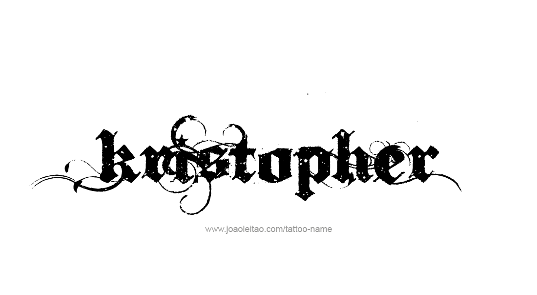 Tattoo Design  Name Kristopher   