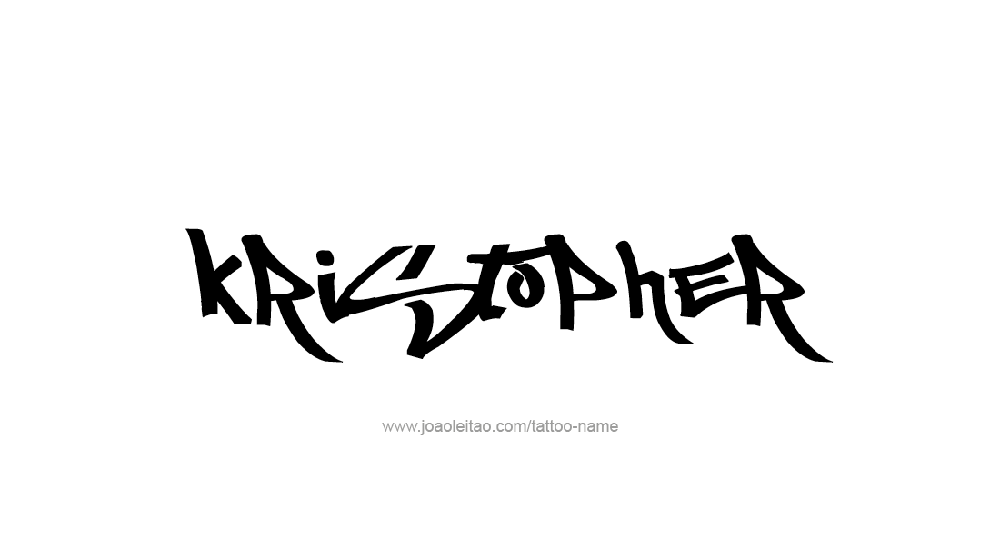 Tattoo Design  Name Kristopher   