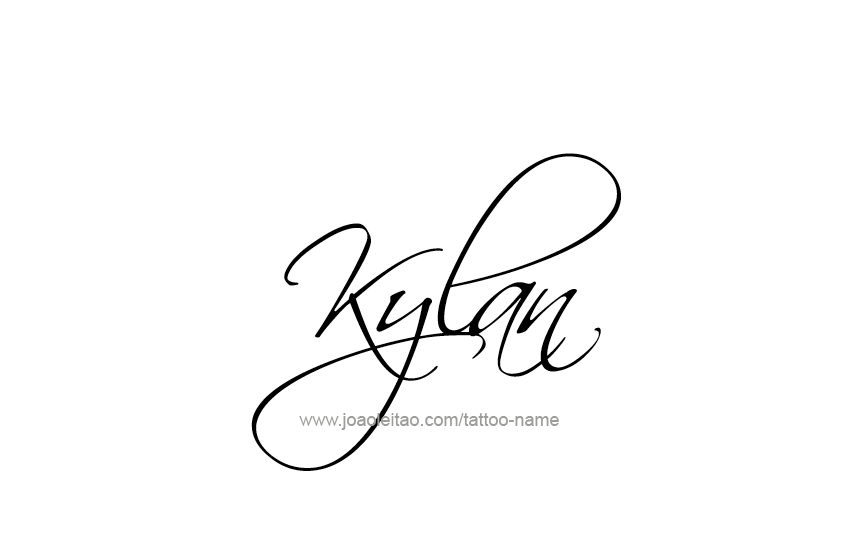 Tattoo Design  Name Kylan   