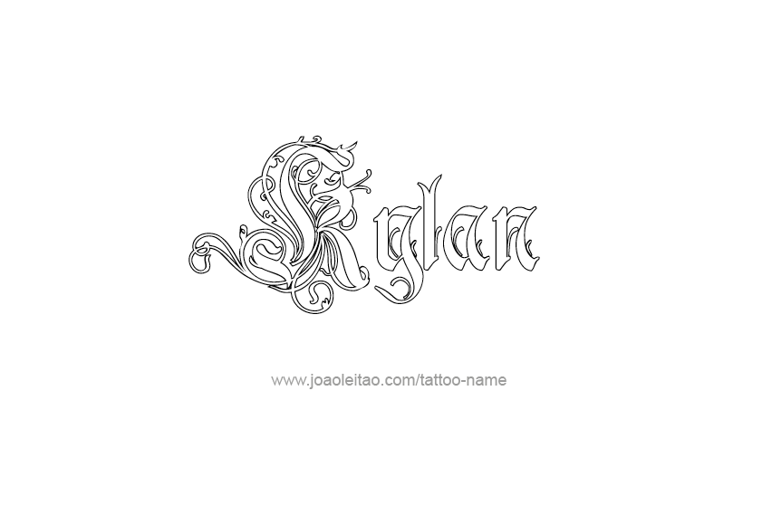 Tattoo Design  Name Kylan   